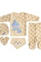 5-Piece Premium Polar Bear Embroidered Baby Set
