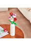 Block Flower White Rose - 4