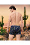 6-Pack Cactus Patterned Boxers - Comfortable Cut, Non-Marking Elastic Waistband - 4