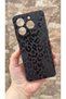 General Mobile Era 50 Compatible Leopard Patterned Silicone Shock Absorbing Classic Protective Rubber Case