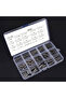 As Picture 140pcs A3 Carbon Steel Round Ended Feather Key Parallel Drive Shaft Keys Pins Set 8mm 10m - 2