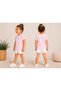 13905-26 Girl's Stoned Star Detailed Cotton T-Shirt - 5