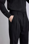 Baggy Fabric Trousers - 6