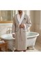 New Season Licensed Beşi̇ktaş Double Shalyaka Cotton Adult Bathrobe