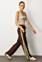 High Waist Relaxed Cut Trousers - 3