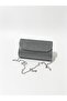 Women's Hand Shoulder Bag with Glitter - 2