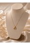 Eterna Spiral Steel Necklace (Gold Color) - 2