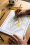 Legendary Football Landmarks Coloring Book / A4 Size / 30 Iconic Stadiums / Spiral Bound / for Football Lovers - 5