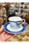 Blue Li̇fe Turkish Coffee Cup for 6 People - 4