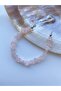 Pink Quartz Wrinkled Stone Natural Stone Set - 4