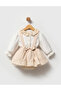 Cmn3783 Jacqueline Coffee 2-Piece Girl's Suit - 2