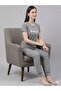 Summer 100% Combed Cotton Women's Soft Pandan Pattern Home Wear - 3