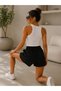 Women's Lace-Up Mini Sports Shorts - 2