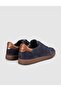 Genuine Calf Leather Laci Suede Men's Sneaker Shoes - 4