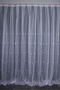 Brode 2950 Desen White Color Single Wing Ready-Made Pleated Background Curtain 300*260 cm