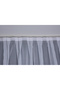 Brode 2950 Desen White Color Single Wing Ready-Made Pleated Background Curtain 300*260 cm - 2