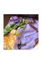 Colorful, Suitable for Any Combination, Special Patterned 70X70 Size Stylish Satin Scarf, Shawl - 3