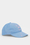 D8429A8Be2 Blue Girl's Embroidered Jean Look Cap Hat - 4