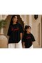 Mother Child Oversize T-Shirt Combination Twin T-Shirt 100% Cotton Comfortable Fit (Sold as a Single Item)