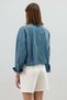 Blue Checkered Lace-Up Women's Shirt - 7