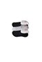 Glb-Stl41414 Black and White Women's Ballerina Socks 3 Pairs