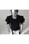 Girl's Patterned Wide-Leg Pants Blouse Set-Aüt-0036 - 2