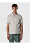 Regular Fit Silk Blend Cotton Polo Collar Men's T-Shirt