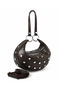 Zimba Detailled Hand and Crossbody Bag with Rivet Detail, Crossbody and Short Strap - 5