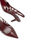Women's Short Heeled Open Back Buckle Pointed Toe Casual Heeled Shoes 14310 - 7