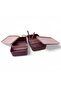 Two-Tier Bento Lunch Box - Leak-Proof Lunch Box with Fork and Spoon, Diet Food Storage Container Lunch Box - Anthracite - 2