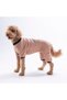 Brown Smile Pajamas for Medium and Large Breed Dogs - Dog Jumpsuit - Dog Clothing (15 Kg-4 - 2