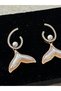 Steel Inoxidable Gold Silver Earrings |   Gift Boxed - 2