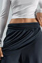 Women's Anthracite Skirt-Looking Loose-Legged Trousers - 2