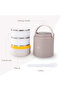Triple Decker Stainless Steel Lunch Box w/ Spoon-Desert Sand - 2