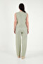 Regular Fit Tie-Detail Crew Neck Set SET 5866466 - 7
