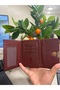 Women's Cat Detailed Stylish and High Quality Medium Size Wallet with Many Pockets - 2