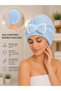 Hair Drying Cap Microfiber Towel Shower Cap Hair Cap Quick-Dry Soft Textured Hair Accessory Bath Cap Hair Care Products Women's Hair Accessories Practical Cap Towel