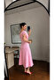 Shoulder Detail Polka Dot Dress - 3