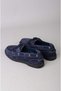 Seç 7513 Genuine Leather Casual Women's Shoes Navy Blue Suede - 4