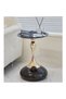 Coffee Tables Nordic Accent End Sofa Metal Gold Oak Round Modern Side Set Living Room Black - 2