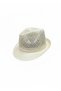 Women's Soft Textured Knitted Summer Fedora Hat - 2