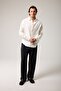 Suede Textured Pleated Trousers - 5