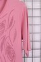Women's Plus Size Lycra Crew Neck Stone Print Short Sleeve Mom T-Shirt Combed Cotton Blouse - 8