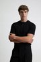 Henley Collar Slim Fit Short Sleeve Men's Loose Fit T-Shirt - 4
