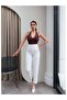 High Waist Pleated Carrot Pants - 2