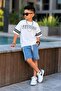 Fearless Boy's Set with Denim Shorts - Age 5/14 - 31750