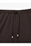 Camisole Modal Fabric Waist-Tie Pocketed Mini Shorts - 5
