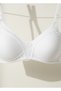 Advantageous Pack of 2 White Combed Cotton Supportive Bras - 3
