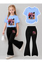 Girl's Spanish Style Leggings and T-Shirt Set