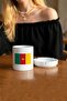 Country cm Cameroon Cameroon Flag Flag Double Sided Printed Porcelain Magic Mug Cup - 2